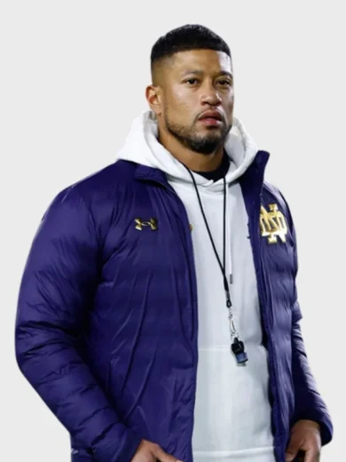 Marcus Freeman Notre Dame Jacket