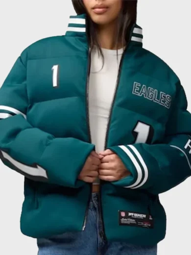Philadelphia Eagles Jalen Hurts Puffer Jacket