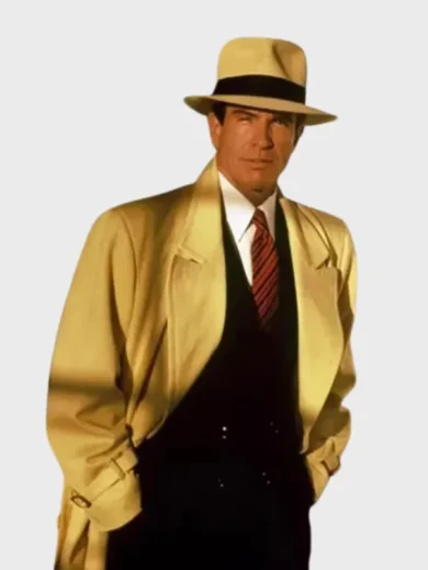 Warren Beatty Dick Tracy Yellow Coat