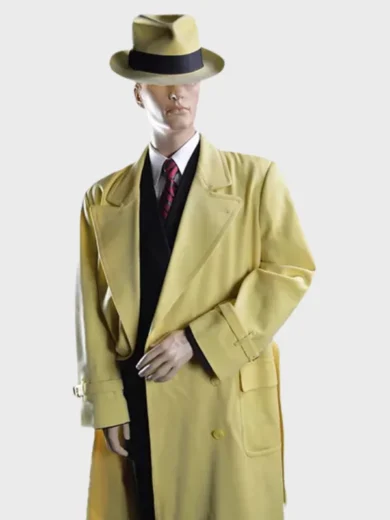 Warren Beatty Dick Tracy Yellow Coat