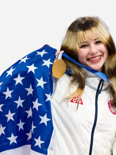Alysa Liu Olympics 2026 Milano Ice Skating Arena Jacket