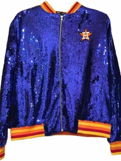 Astros Sequin Jacket