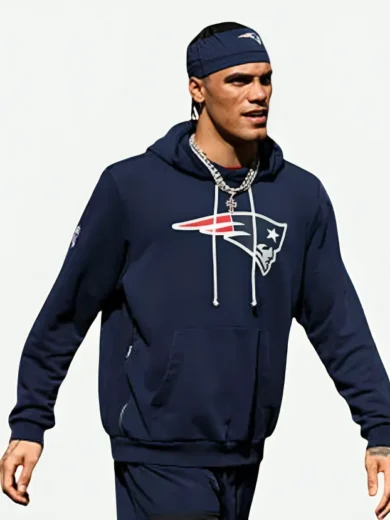 Christian Gonzalez Patriots Super Bowl LX Hoodie