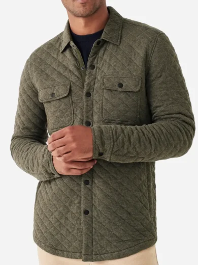 Giacomo Gianniotti Wild Cards Quilted Jacket
