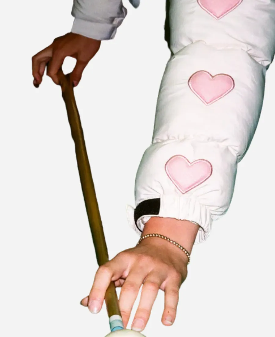 Dandy Worldwide Heart on My Sleeve Puffer Jacket