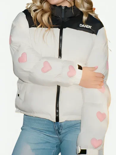Dandy Worldwide Heart on My Sleeve Puffer Jacket