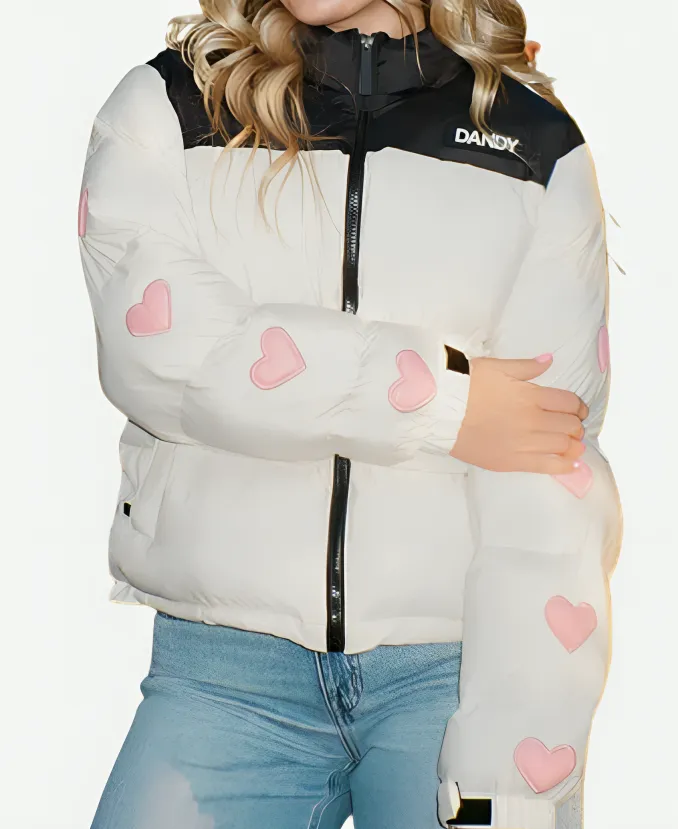 Dandy Worldwide Heart on My Sleeve Puffer Jacket