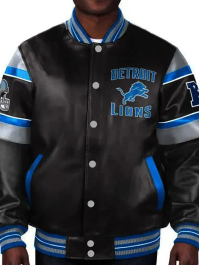Detroit Lions Leather jacket