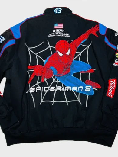500 Spiderman Disney Daytona Black Jacket