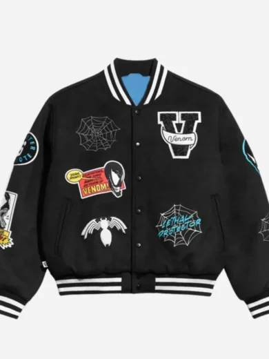 Venom Eddie Brock Varsity Jacket