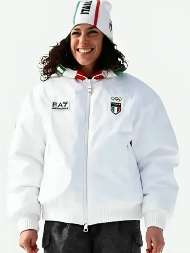 Federica Brignone Olympics 2026 Team Italy Jacket