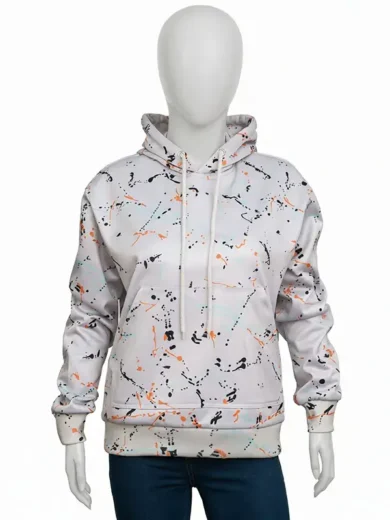 The Upshaws S04 Kim Fields Splatter Hoodie