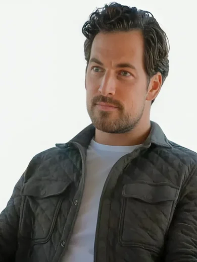 Giacomo Gianniotti Wild Cards Quilted Jacket