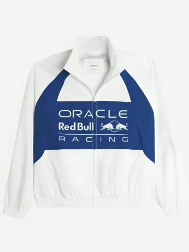 Hollister X Oracle Red Bull Racing Graphic Track Jacket