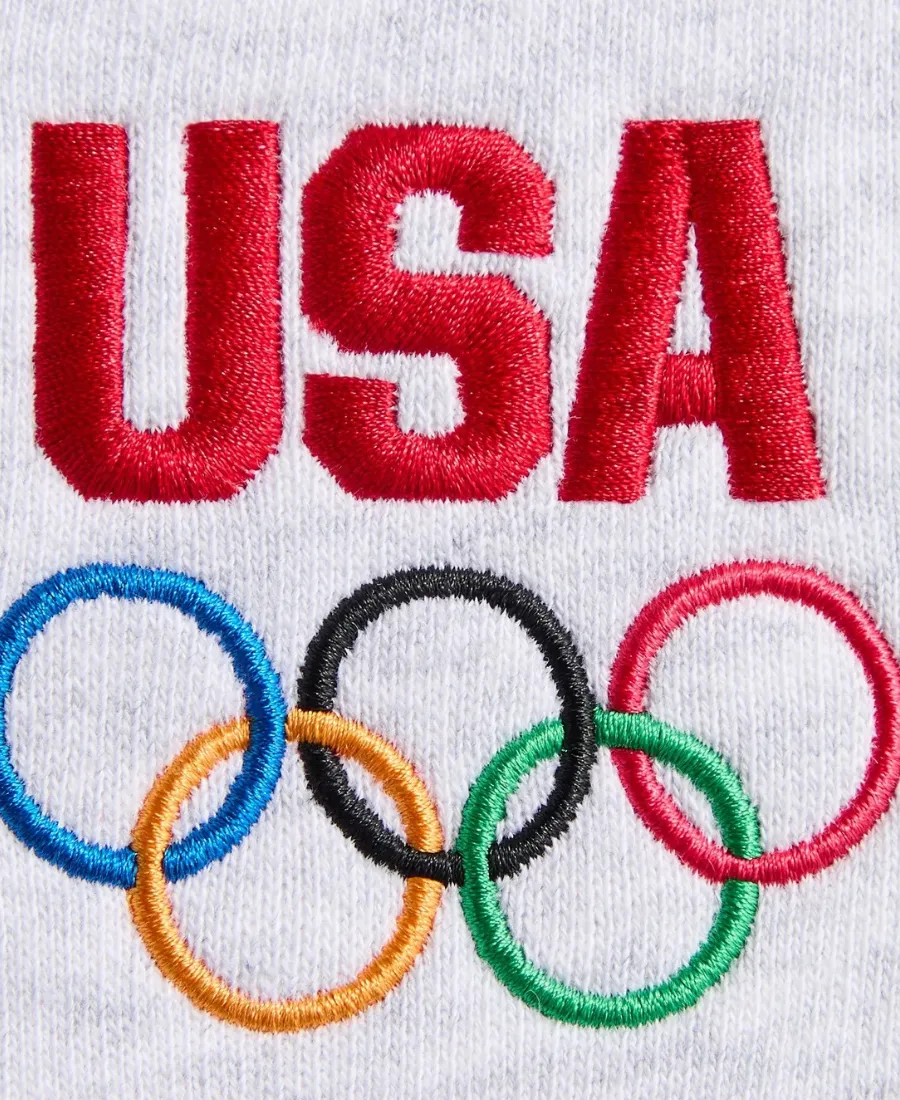 Kith for Team USA Heather Grey Crewneck