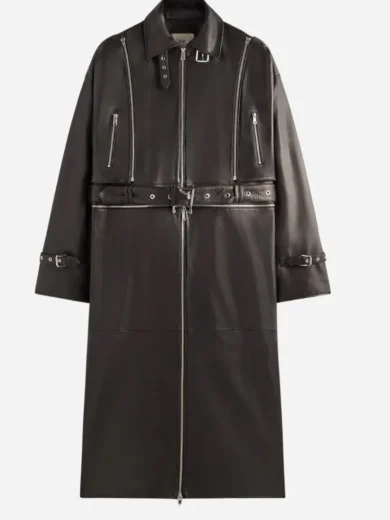 Lisa x Kith Spring 2026 Convertible Leather Coat