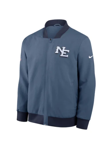 Rivalries Sideline New England Patriots Nike 2025 Bomber Jacket