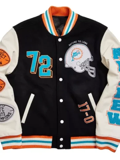 Miami Dolphins Varsity Jacket