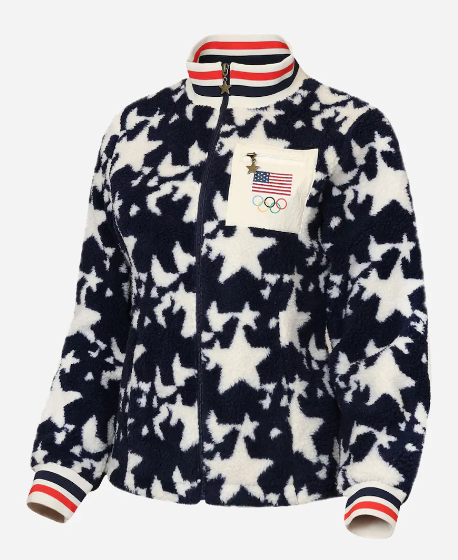 Milano Cortina 2026 Team USA Sherpa Jacket