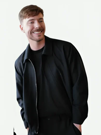 MrBeast Super Bowl 2026 Black Jacket