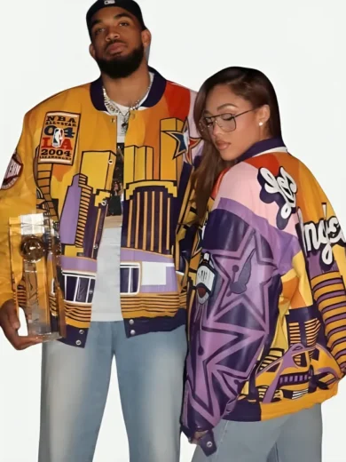 Karl Towns Jeff Hamilton 2004 Leather Jacket