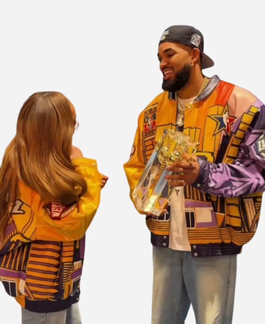 Karl Towns Jeff Hamilton 2004 Leather Jacket