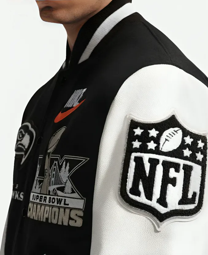 Super Bowl LX Champions Seattle Seahawks Destroyer Jacket