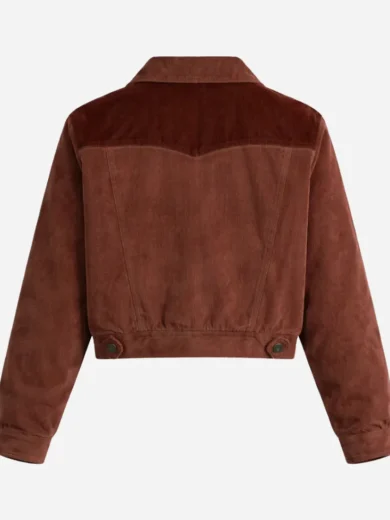 Stranger Things S05 Nancy Wheeler Marron Jacket
