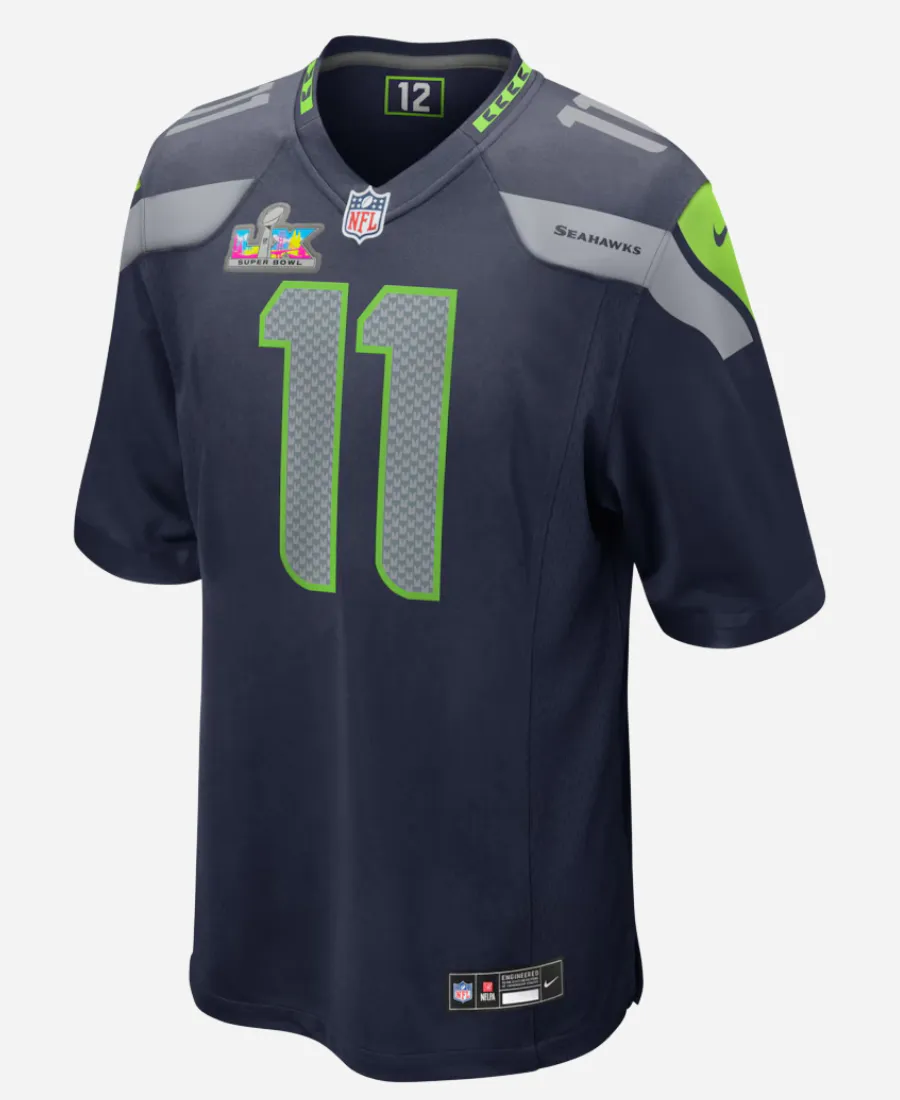 Nike Smith-Njigba Seattle Seahawks Super Bowl Jersey