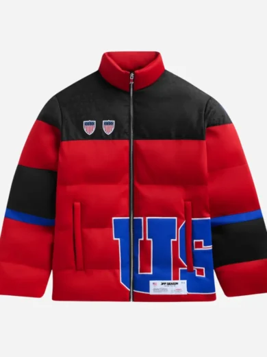Off Season Team USA Red Puffer Jacket