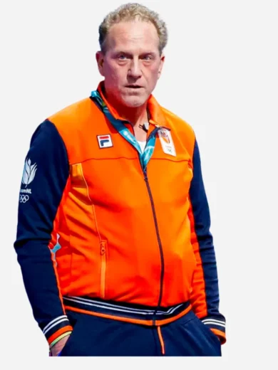 Olympics 2026 Rintje Ritsma Team Netherland Varsity Jacket