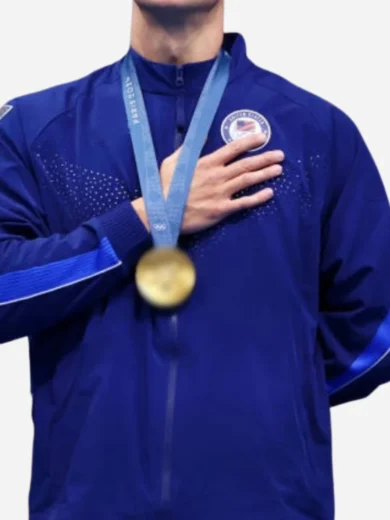 Team USA Olympics 2024 Paris Blue Tracksuit