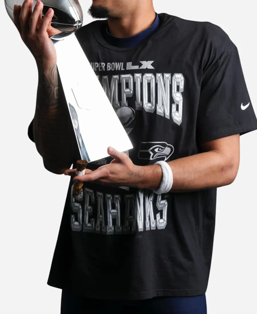 Seahawks Super Bowl LX Champions T-Shirt
