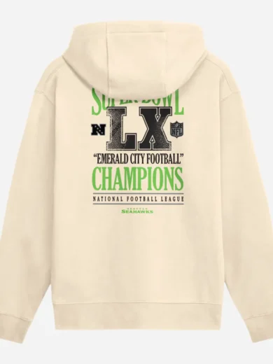 Seahawks Super Bowl LX Champions Long Ball Club Hoodie