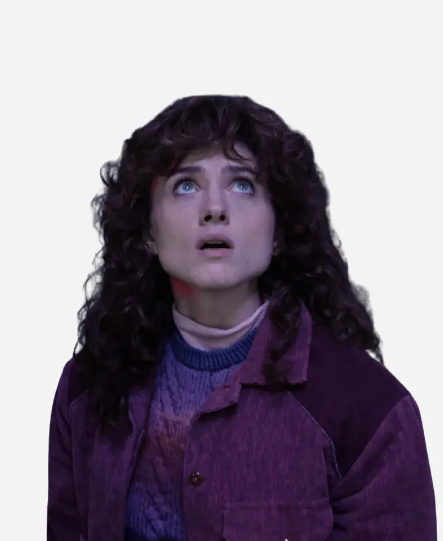 Stranger Things S05 Nancy Wheeler Marron Jacket