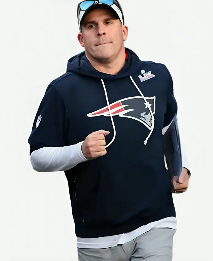 Super Bowl LX New England Patriots Sideline Hoodie