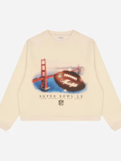 Super Bowl LX Origins Raglan Airbrush Sweatshirt