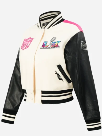 NFL Super Bowl LX Varsity Jacket