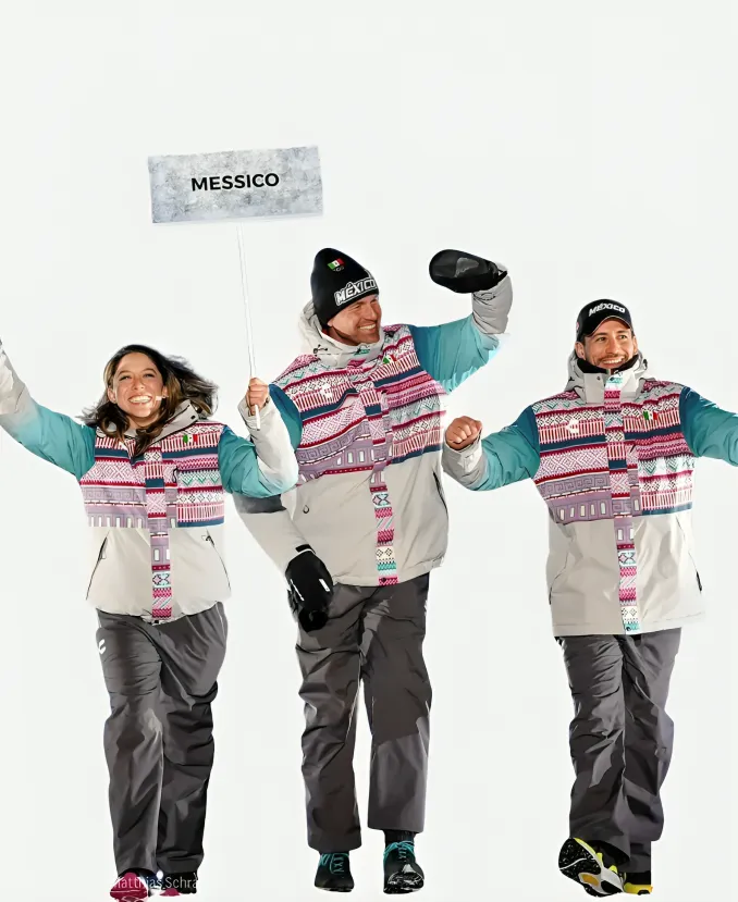 Winter Olympics 2026 Mexico Jacket