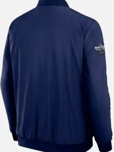 Team USA Authentic Pro 4 Nations Blue Bomber Jacket