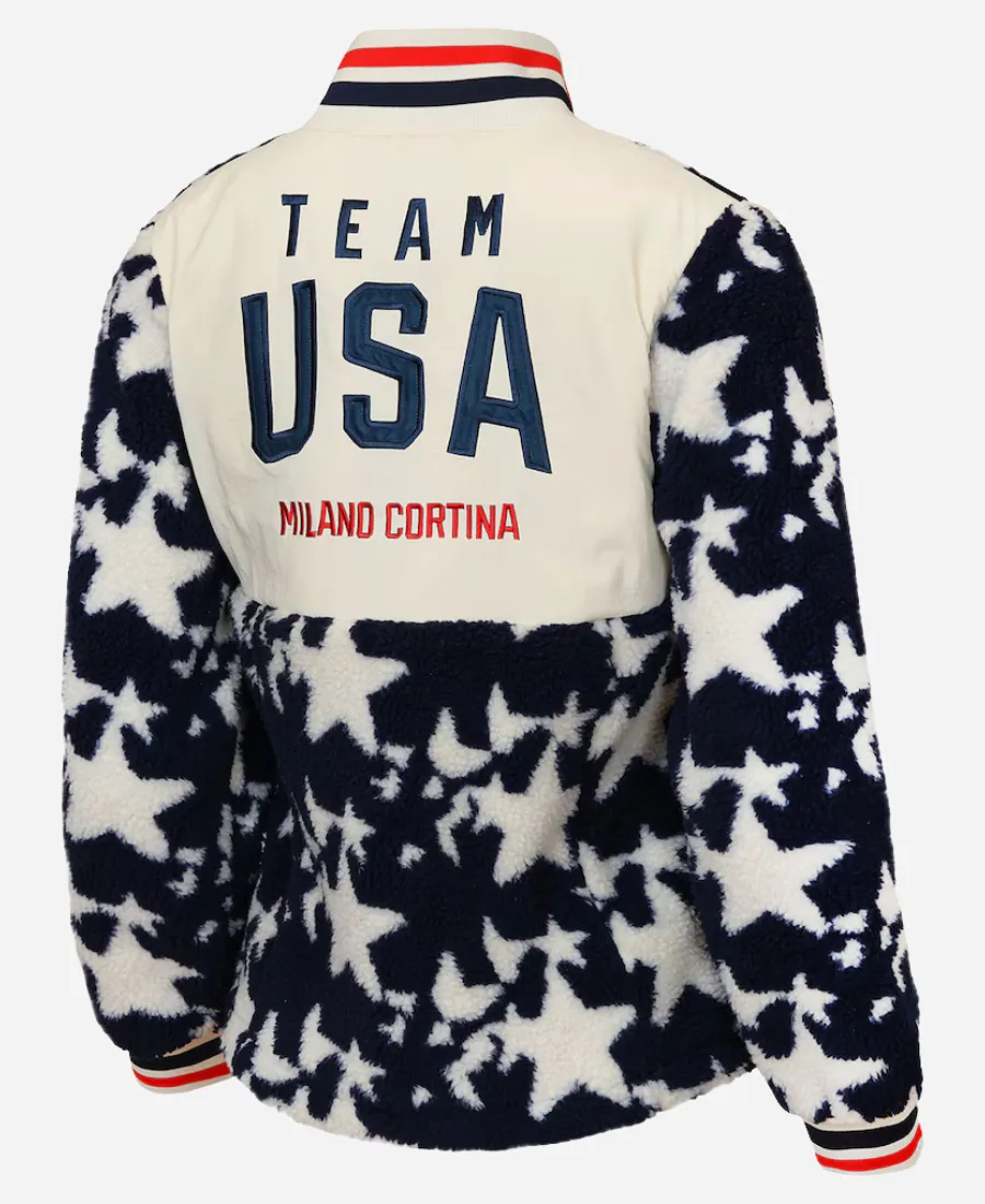 Milano Cortina 2026 Team USA Sherpa Jacket