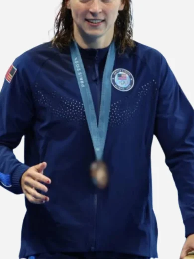 Team USA Olympics 2024 Paris Blue Tracksuit