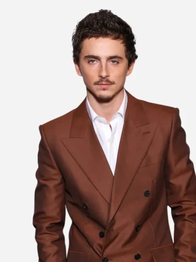Timothée Chalamet 2026 Brown Suit