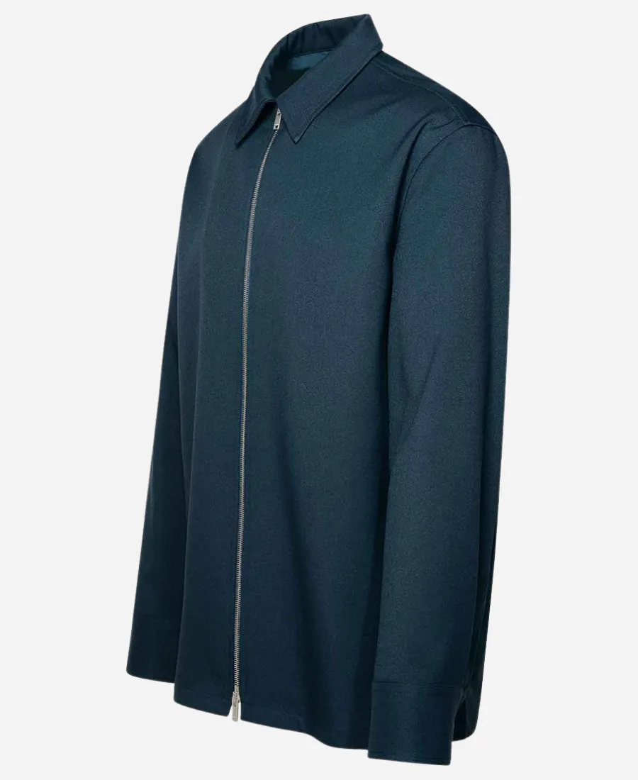"Luther Hargreeves The Umbrella Academy S02 Tom Hopper Blue Cotton Jacket. Character's tactical superhero coat, Netflix series costume replica.