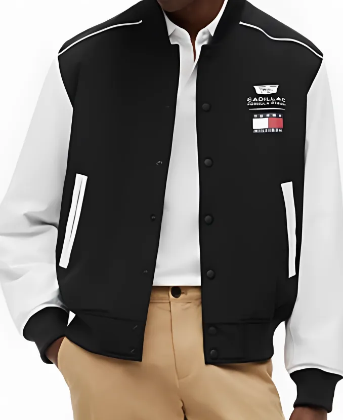 Tommy Hilfiger x Cadillac F1 Varsity Jacket