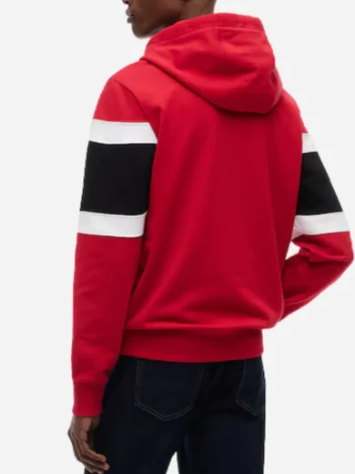 Tommy Hilfiger x Cadillac F1 Team Red Colorblock Hoodie