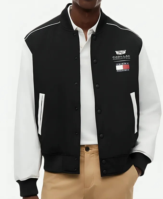 Tommy Hilfiger x Cadillac F1 Varsity Jacket