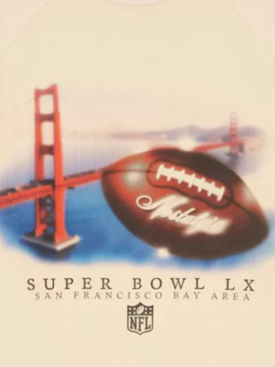 Super Bowl LX Origins Raglan Airbrush Sweatshirt