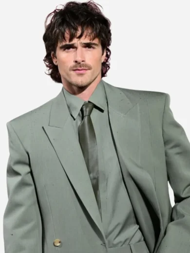 Jacob Elordi Wuthering Heights Premiere Trench Coat