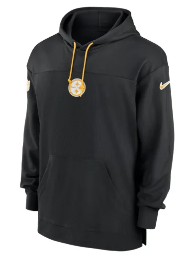 Pittsburgh Steelers Sideline Black Hoodie